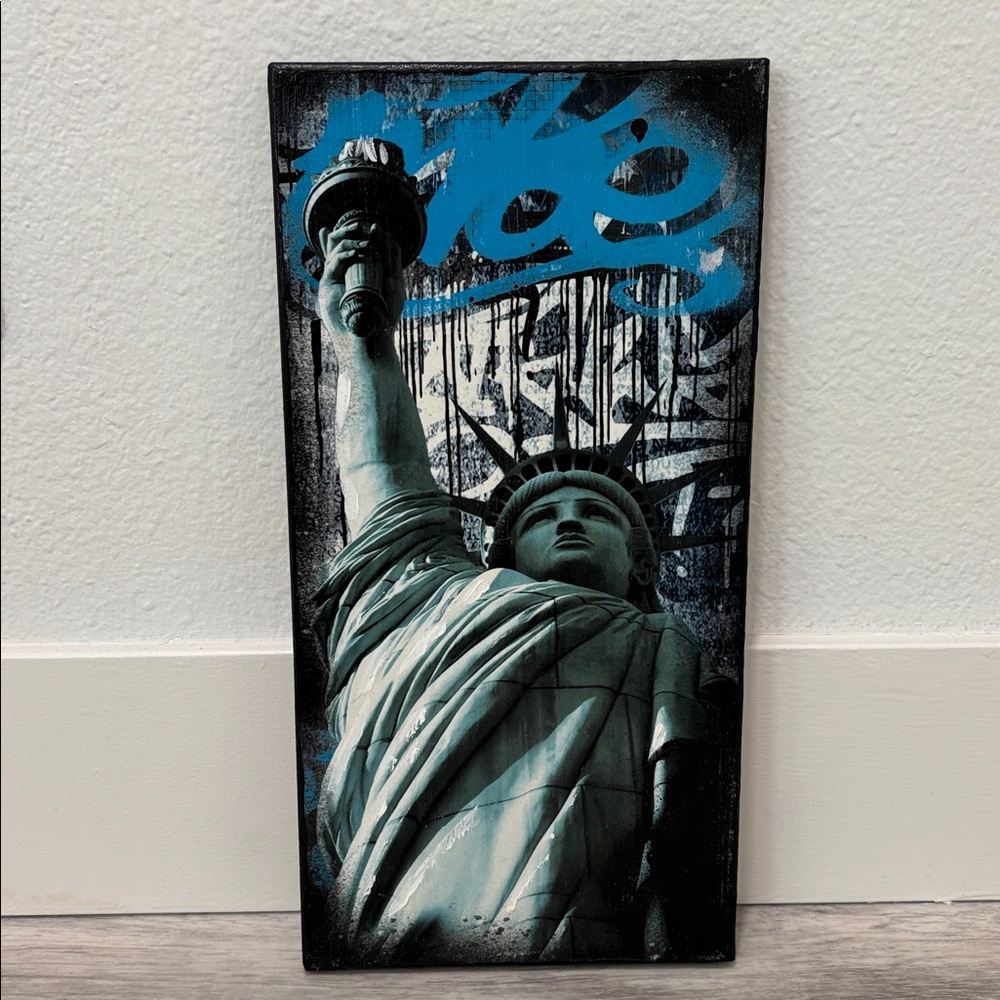 Set of 4 New York City Themed Wall Art Canvas Panels ๐จ๐๏ธ - Picture 4 of 7